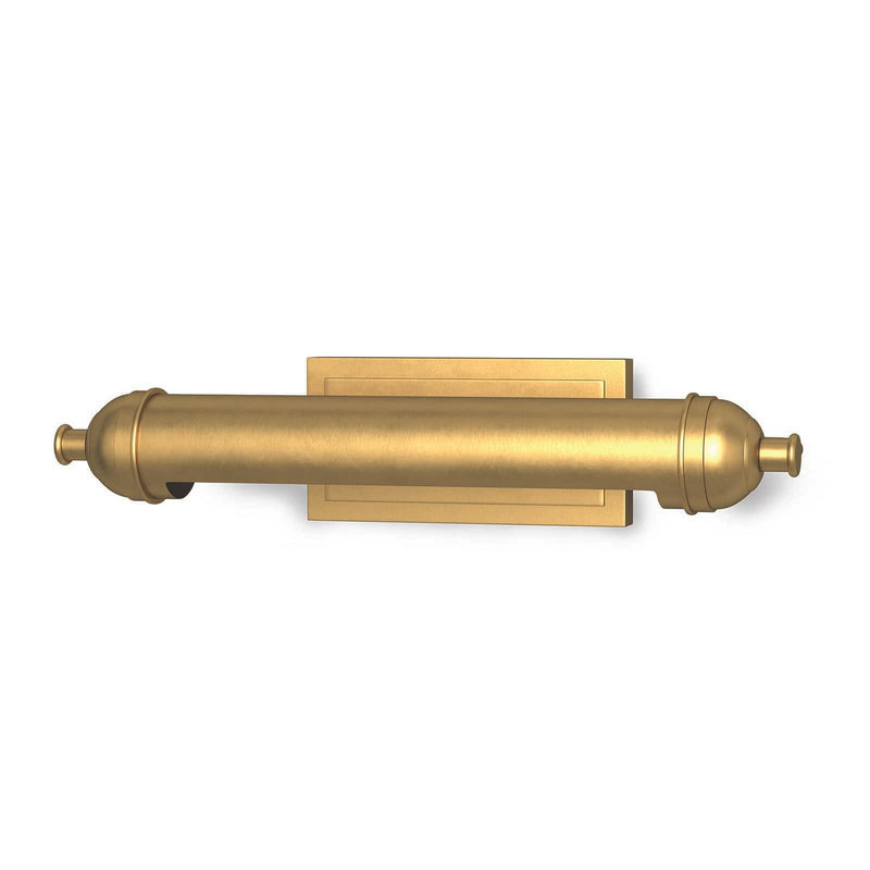 Regina Andrew 15-1174NB Two Light Picture Light, Natural Brass