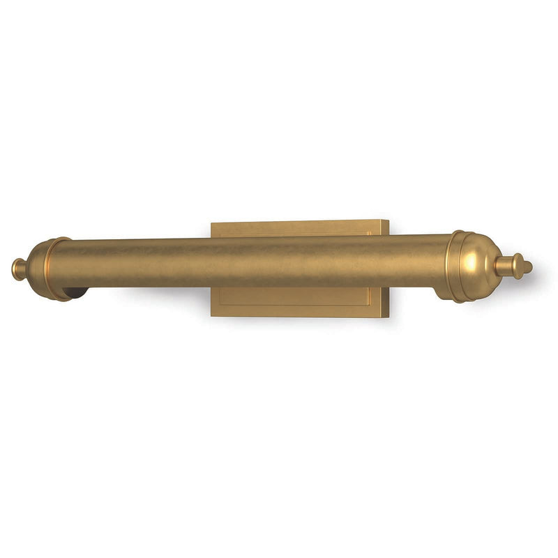 Regina Andrew 15-1175NB Two Light Picture Light, Natural Brass