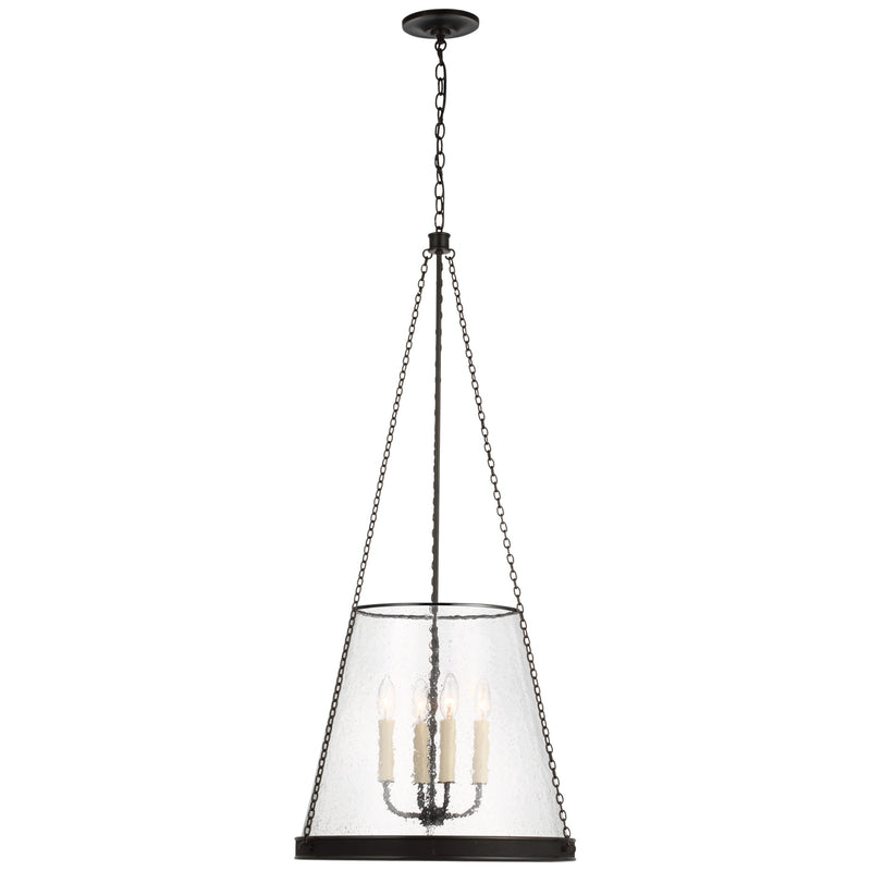 Visual Comfort Signature S 5182BZ-CG LED Pendant, Bronze