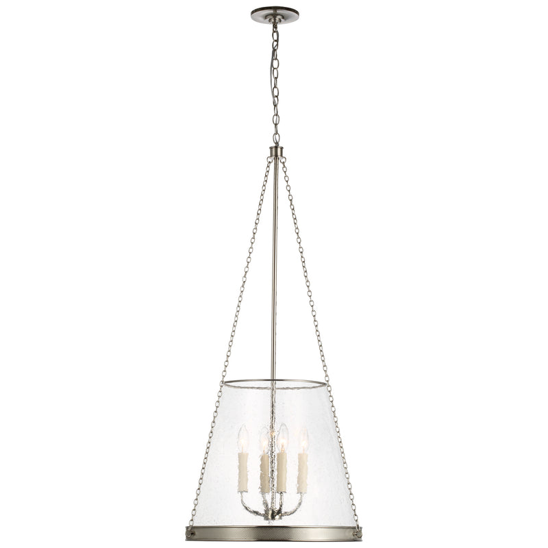 Visual Comfort Signature S 5182PN-CG LED Pendant, Polished Nickel