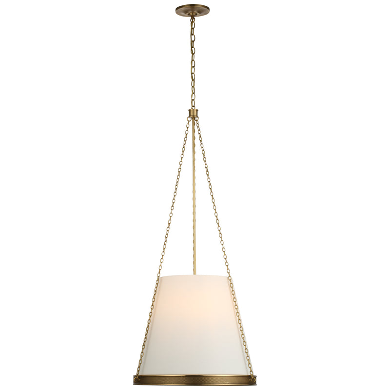 Visual Comfort Signature S 5182SB-L LED Pendant, Soft Brass