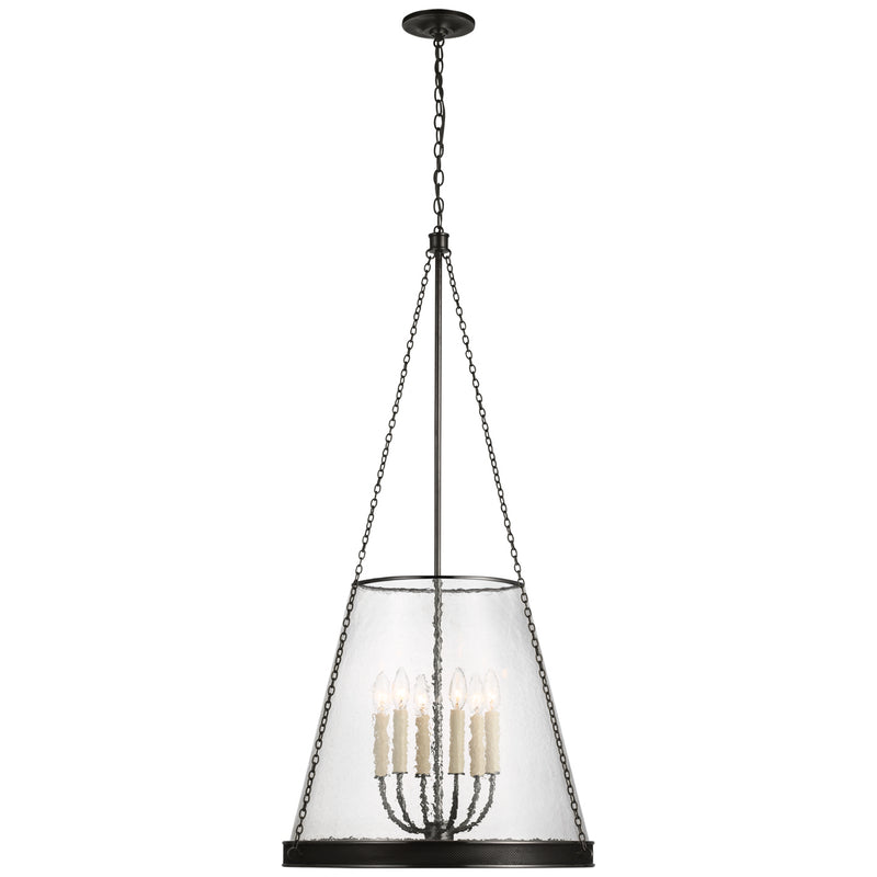 Visual Comfort Signature S 5183BZ-CG LED Pendant, Bronze