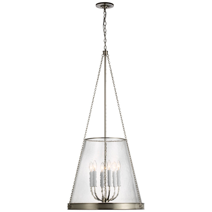 Visual Comfort Signature S 5183PN-CG LED Pendant, Polished Nickel