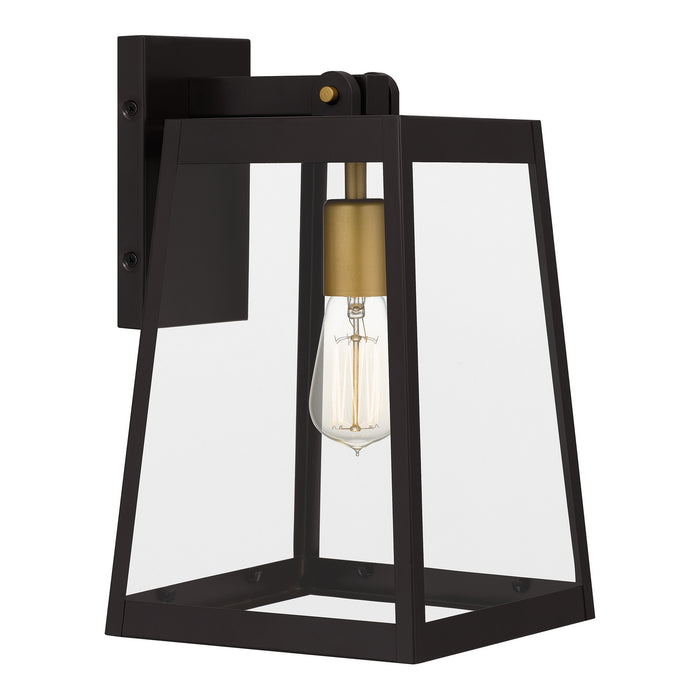 Quoizel AMBL8408WT One Light Outdoor Wall Mount, Western Bronze