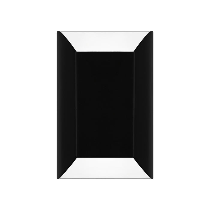 Quoizel BECK8406MBK Two Light Outdoor Wall Lantern, Matte Black