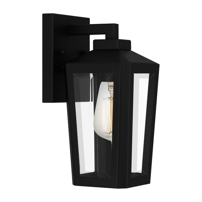 Quoizel BLOM8405MBK One Light Outdoor Wall Mount, Matte Black