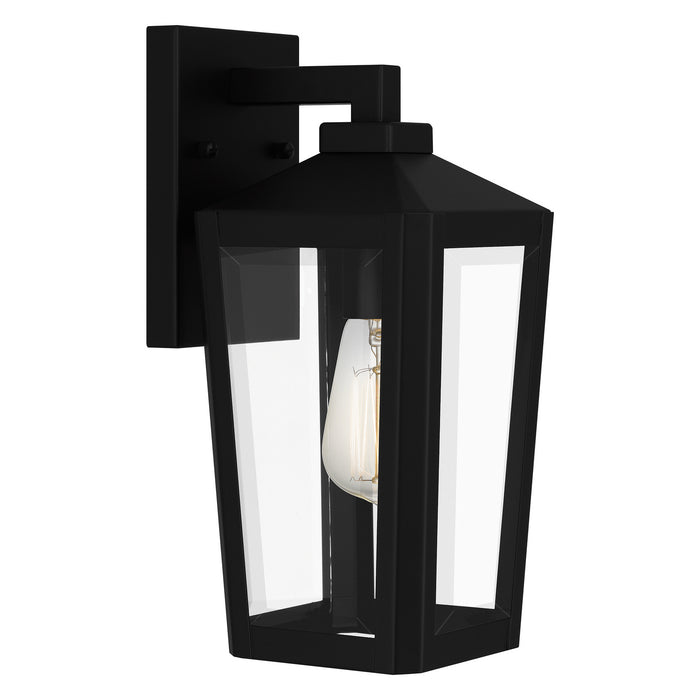 Quoizel BLOM8406MBK One Light Outdoor Wall Mount, Matte Black