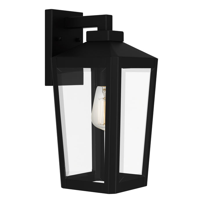 Quoizel BLOM8407MBK One Light Outdoor Wall Mount, Matte Black