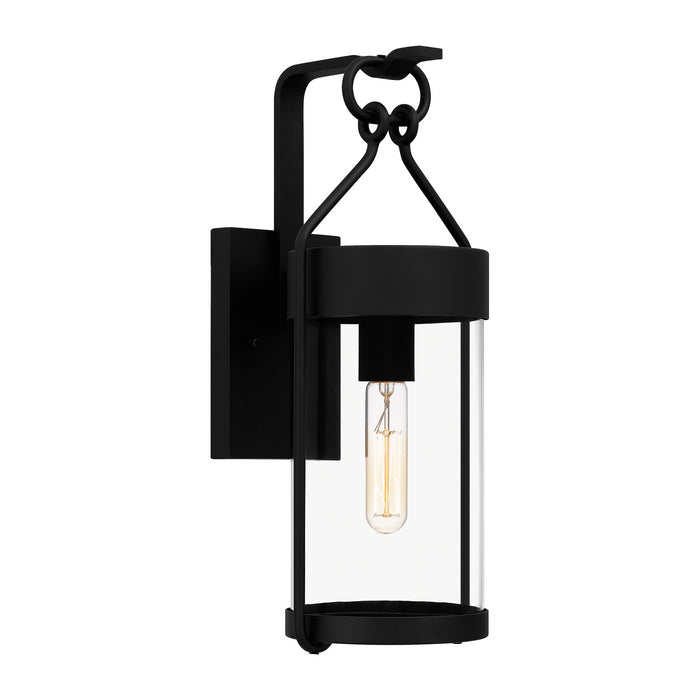 Quoizel CRB8407EK One Light Outdoor Wall Mount, Earth Black