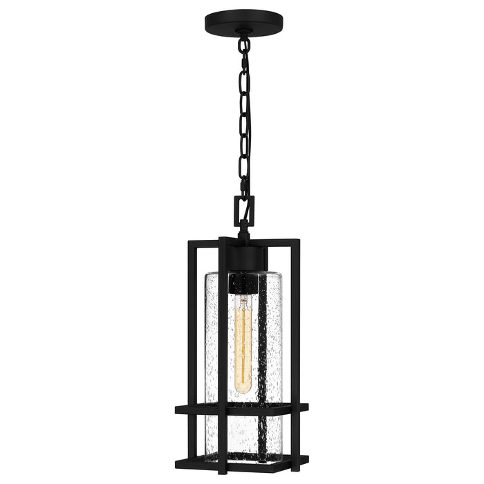 Quoizel DMN1507EK One Light Mini Pendant, Earth Black