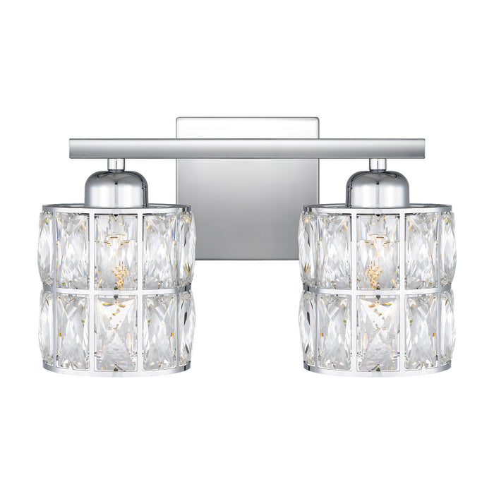 Quoizel GIB8613C Two Light Bath, Polished Chrome