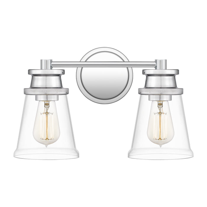Quoizel HAV8615C Two Light Bath, Polished Chrome