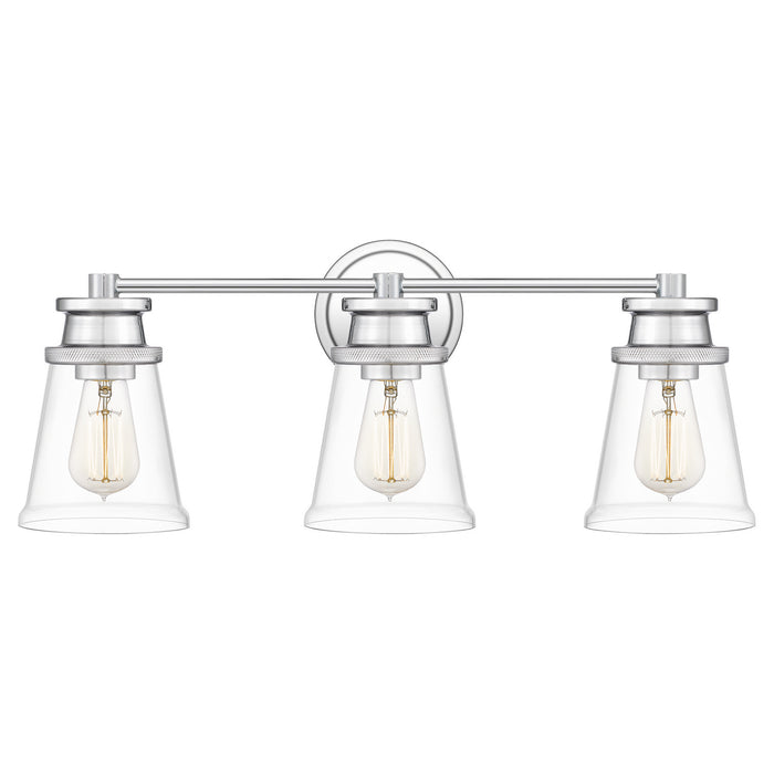 Quoizel HAV8624C Three Light Bath, Polished Chrome