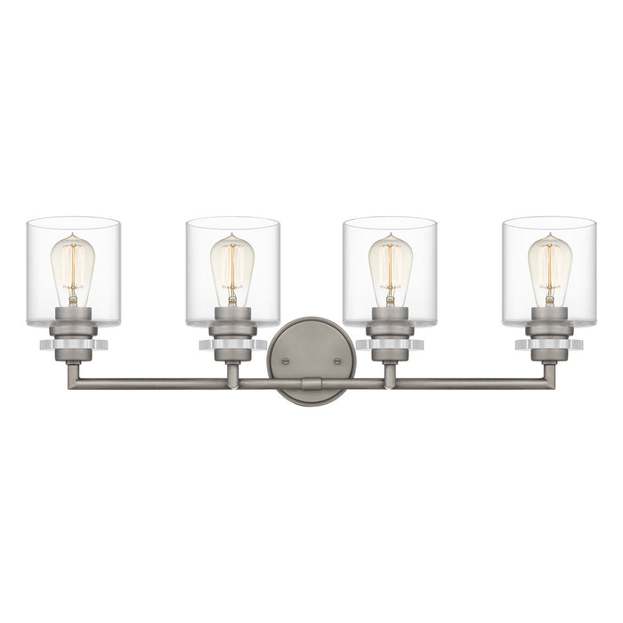Quoizel JSP8630AN Four Light Bath, Antique Nickel