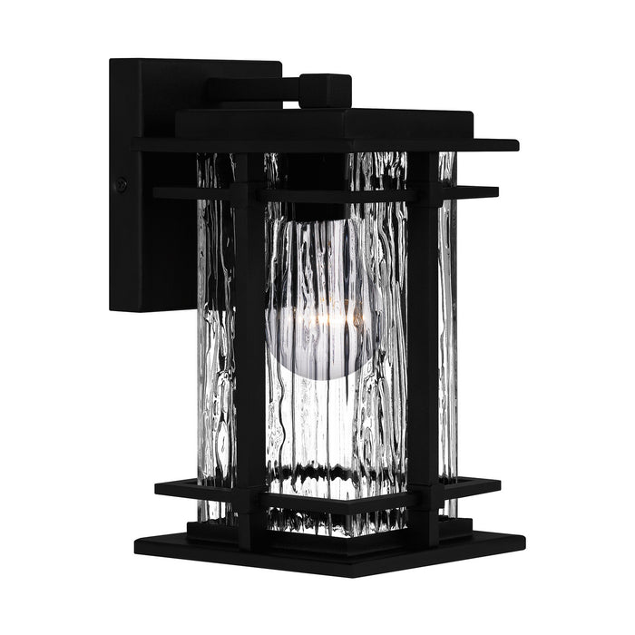 Quoizel MCL8405EK One Light Outdoor Wall Mount, Earth Black