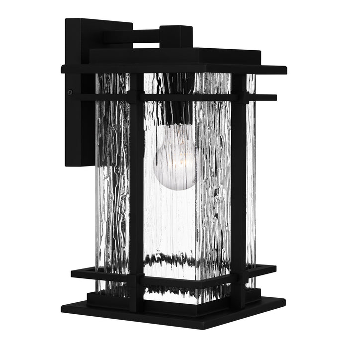 Quoizel MCL8408EK One Light Outdoor Wall Mount, Earth Black