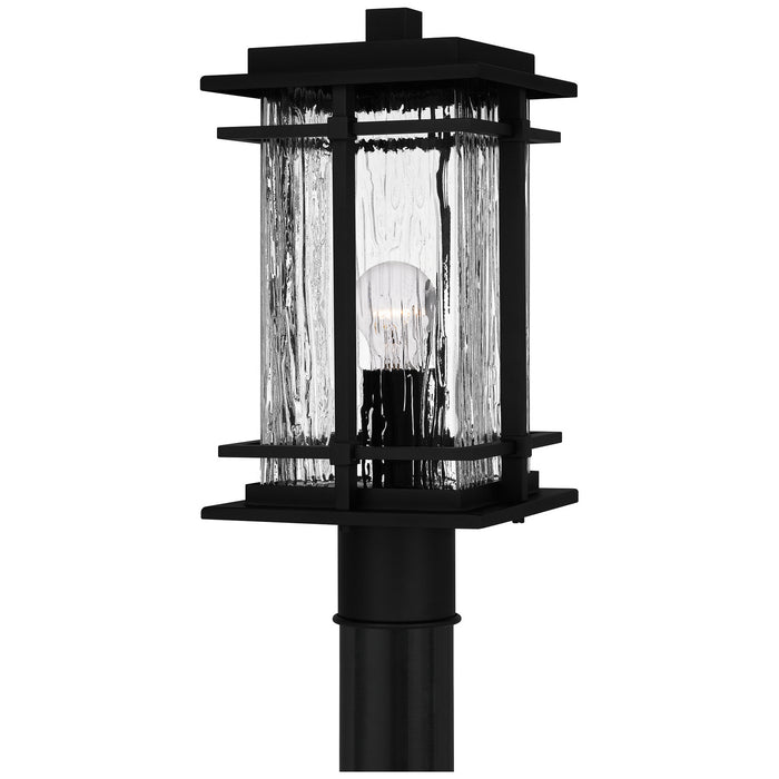 Quoizel MCL9008EK One Light Outdoor Wall Mount, Earth Black