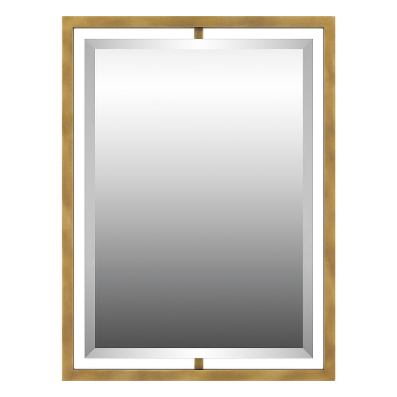 Quoizel QR1857WS Mirror, Weathered Brass