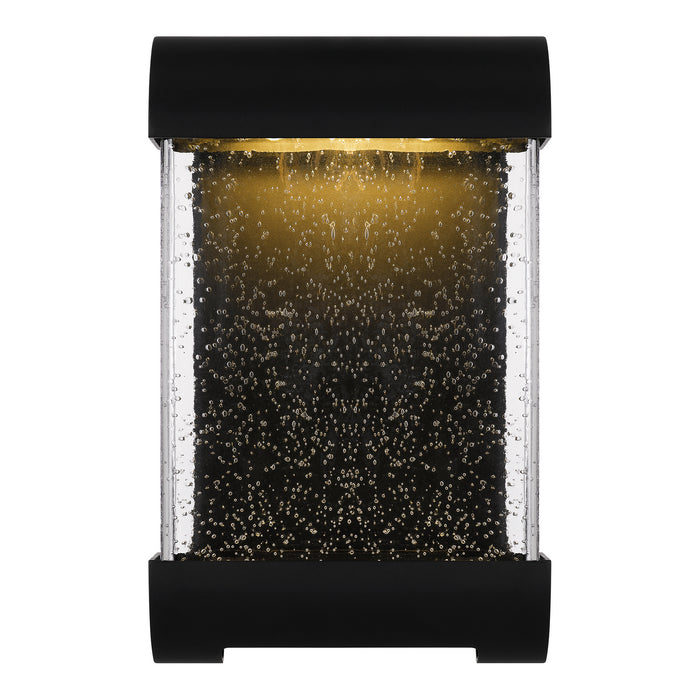Quoizel TWN8406MBK LED Outdoor Wall Lantern, Matte Black