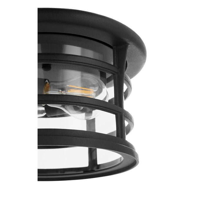 Quorum 318-11-69 Two Light Outdoor Lantern, Textured Black