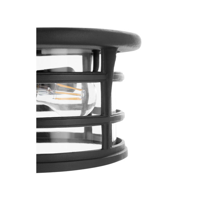 Quorum 318-11-69 Two Light Outdoor Lantern, Textured Black