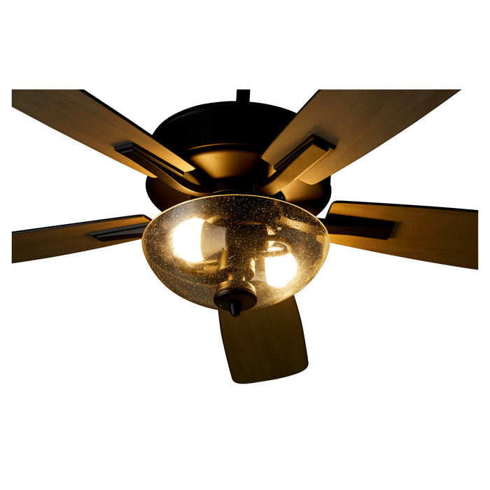 Quorum 4525-2259 52" Ceiling Fan, Matte Black