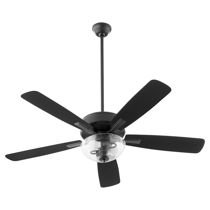 Quorum 4525-2259 52" Ceiling Fan, Matte Black