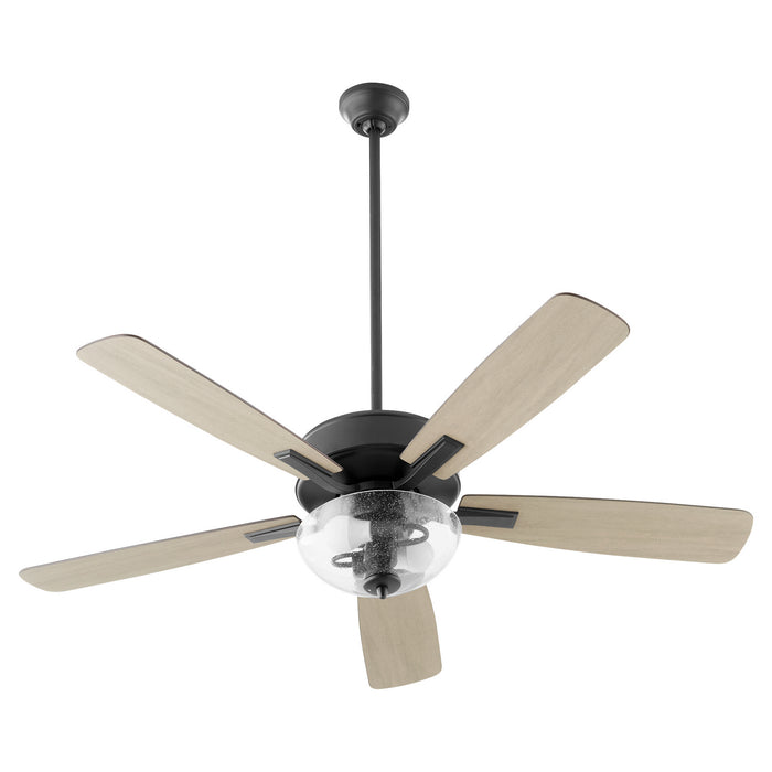 Quorum 4525-2259 52" Ceiling Fan, Matte Black