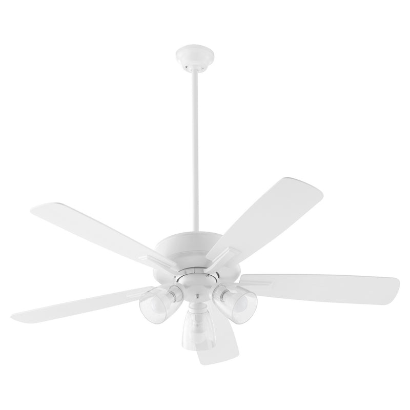 Quorum 4525-2308 52" Ceiling Fan, Studio White
