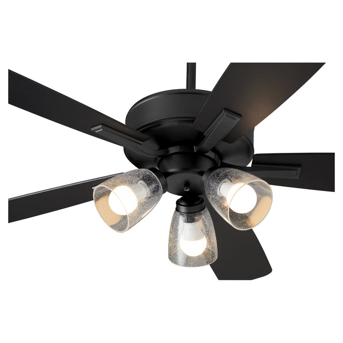 Quorum 4525-2359 52" Ceiling Fan, Matte Black