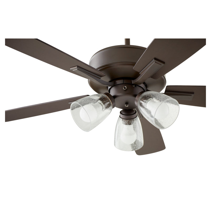 Quorum 4525-2386 52" Ceiling Fan, Oiled Bronze