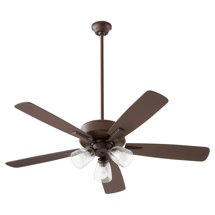 Quorum 4525-2386 52" Ceiling Fan, Oiled Bronze