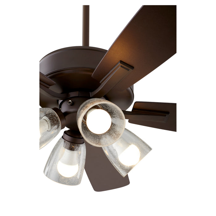 Quorum 4525-2486 52" Ceiling Fan, Oiled Bronze
