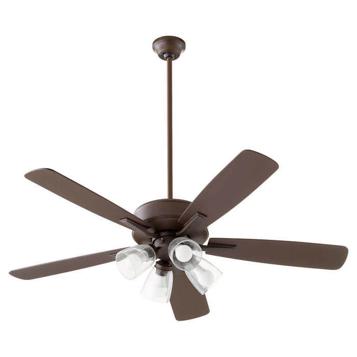 Quorum 4525-2486 52" Ceiling Fan, Oiled Bronze