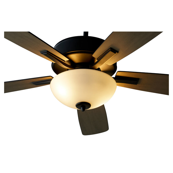Quorum 4525-259 52" Ceiling Fan, Matte Black