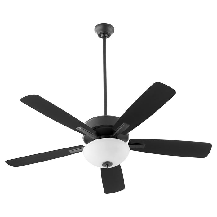Quorum 4525-259 52" Ceiling Fan, Matte Black