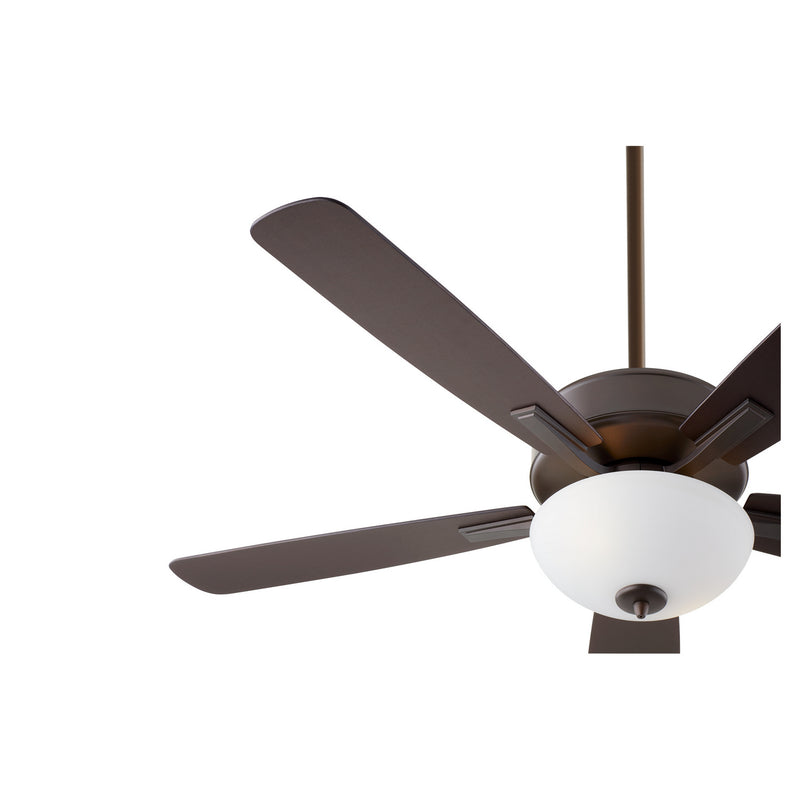Quorum 4525-286 52" Ceiling Fan, Oiled Bronze
