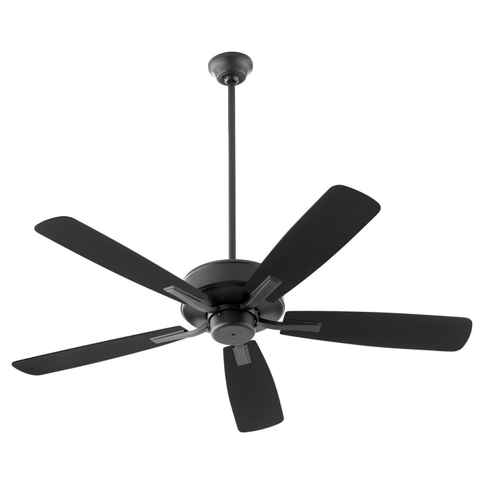 Quorum 4525-59 52" Ceiling Fan, Matte Black