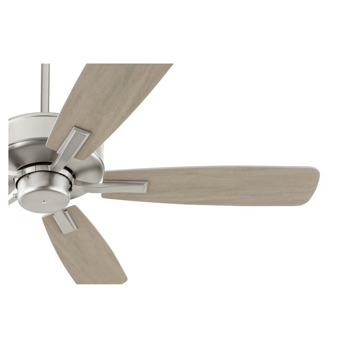 Quorum 4525-65 52" Ceiling Fan, Satin Nickel