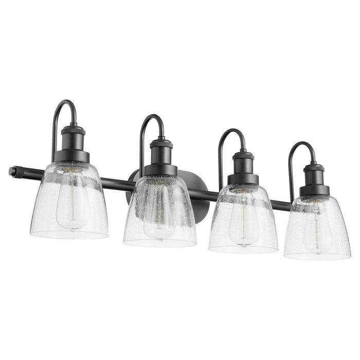 Quorum 508-4-59 Four Light Vanity, Matte Black