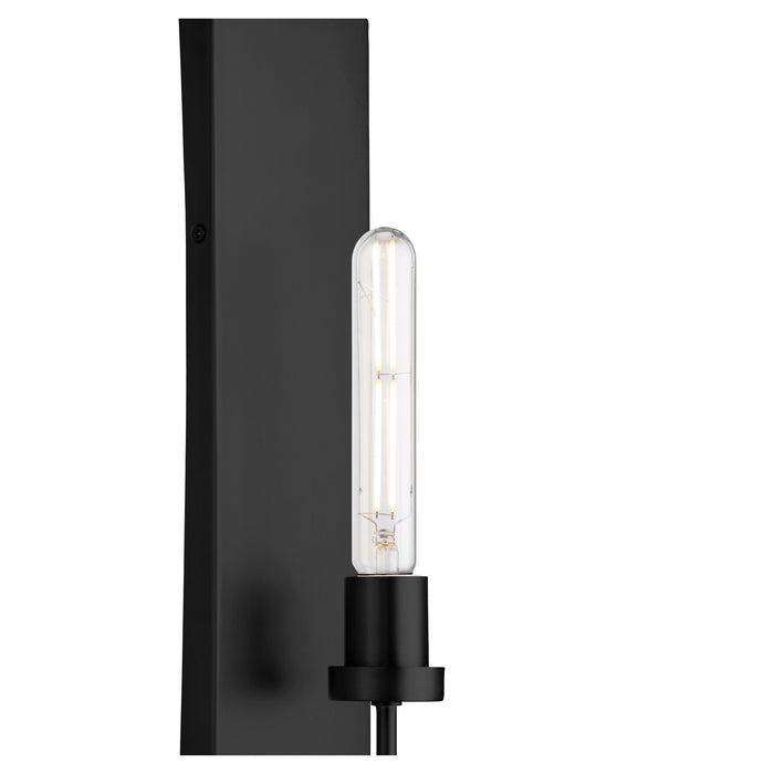 Quorum 512-1-59 One Light Wall Mount, Matte Black