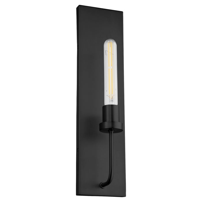 Quorum 512-1-59 One Light Wall Mount, Matte Black