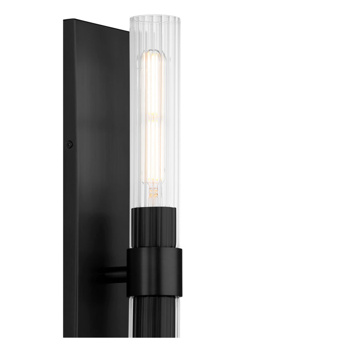 Quorum 522-2-59 Two Light Wall Mount, Matte Black