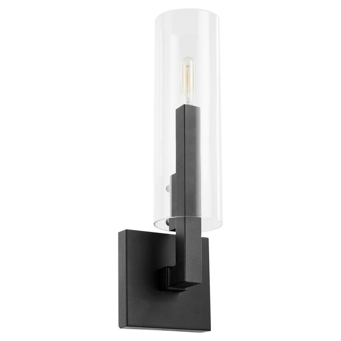 Quorum 5277-1-69 One Light Wall Mount, Textured Black