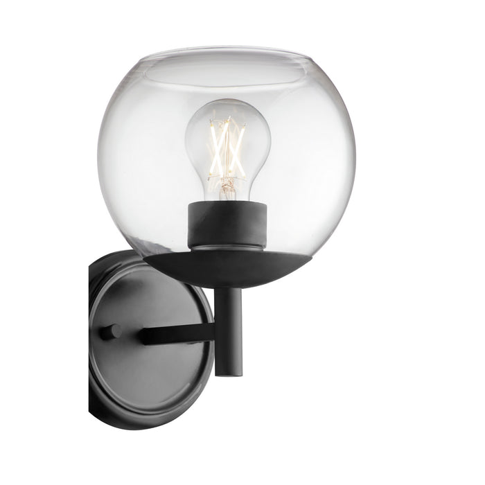 Quorum 578-1-59 One Light Wall Mount, Matte Black