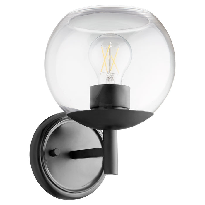 Quorum 578-1-59 One Light Wall Mount, Matte Black