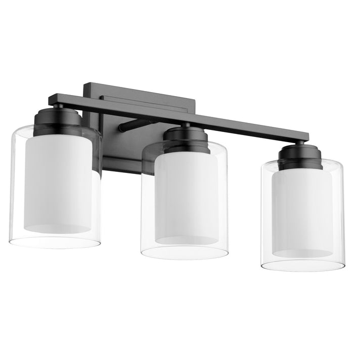 Quorum 582-3-59 Three Light Vanity, Matte Black
