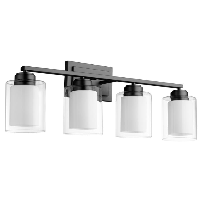 Quorum 582-4-59 Four Light Vanity, Matte Black