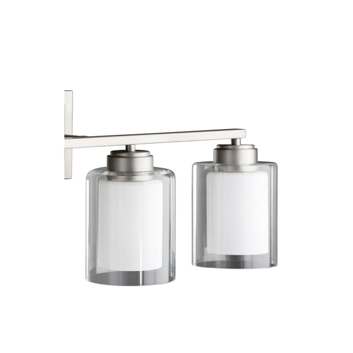 Quorum 582-4-65 Four Light Vanity, Satin Nickel