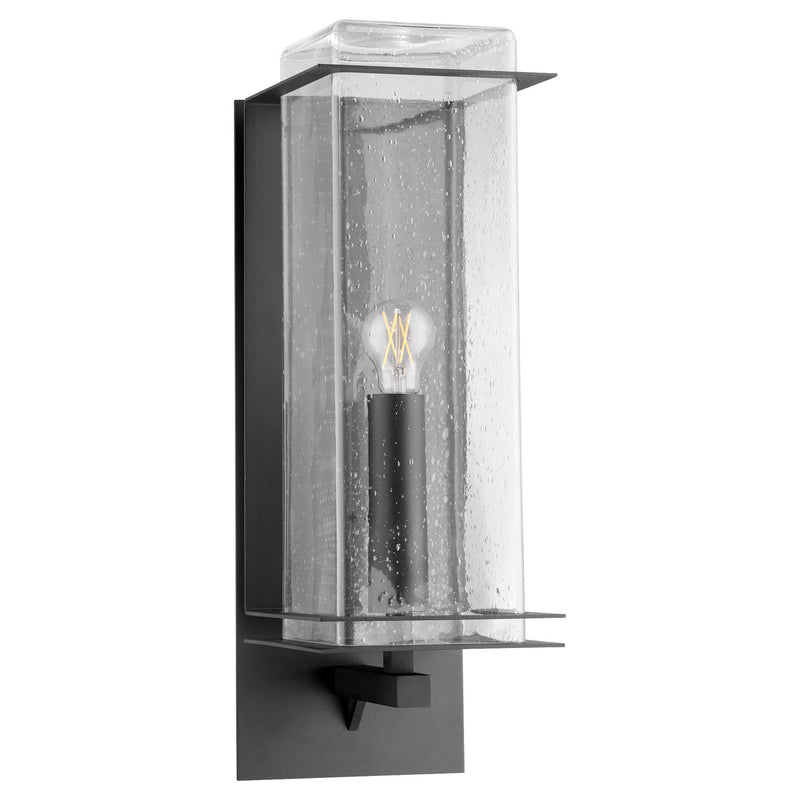 Quorum 7203-8-69 One Light Wall Mount, Textured Black